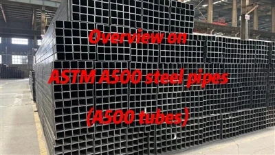 Přehled ocelových trubek ASTM A500 (trubky A500)